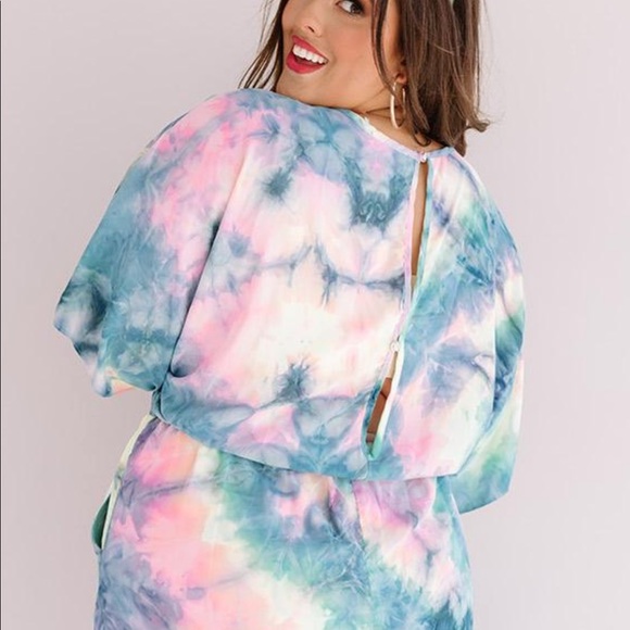 Tie Dye Romper - Picture 2 of 2
